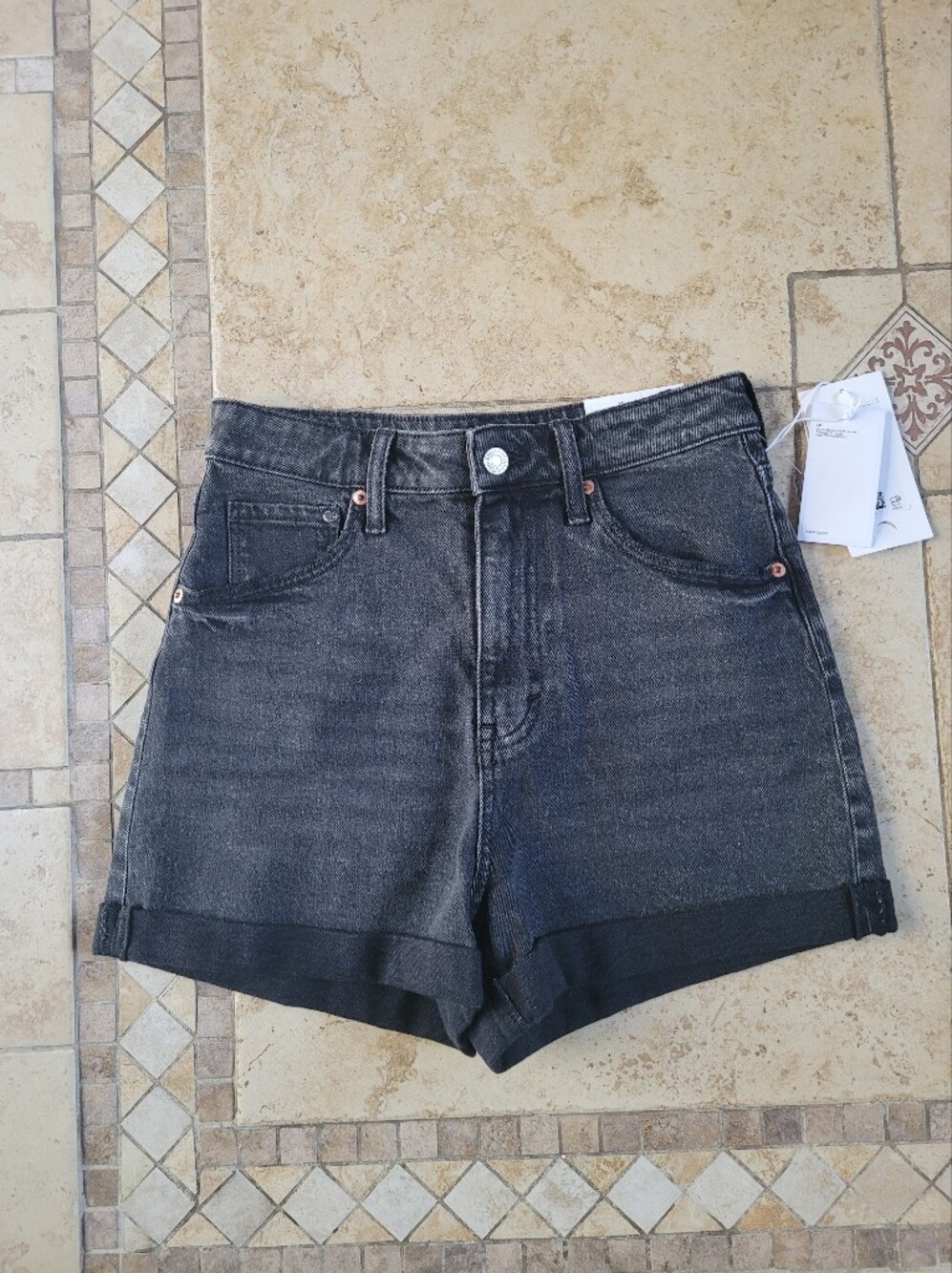 H&M Mom Jean Shorts